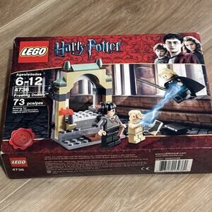 Lego Harry Potter Freeing Dobby #4736 Complete Set Brand New Sealed